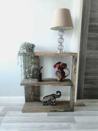 E Shape Console Table Many Colours & Sizes - thumbnail 1