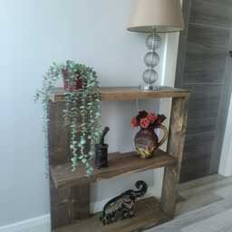 E Shape Console Table Many Colours & Sizes - thumbnail 4