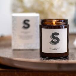 Personalised Initial Birthday Candle - Thoughtful, Unique, Gift For Her - thumbnail 2