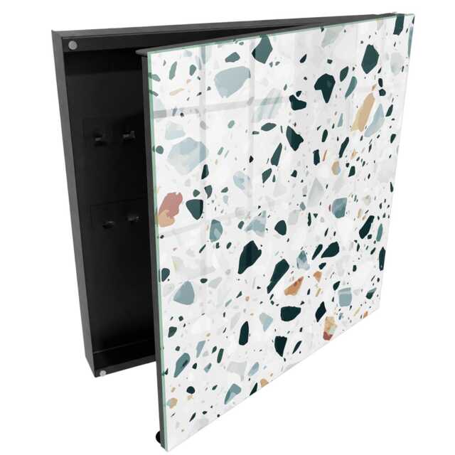 Colorful Pebbles Key Cabinet For Home, Green Box Wall, Abstract Backgrounds & Patterns, Enthusiasts Of Modern Designs - image 1