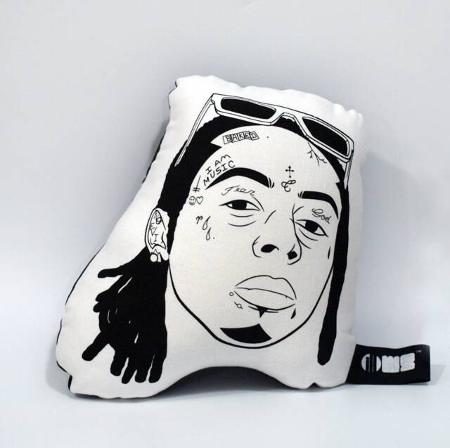 Lil Wayne Hip Hop Throw Pillow Illow Large Decorative Rapper Cushion Dorm Couch Decor