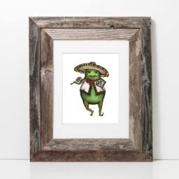 Avocado - Art Print Mariachi, Illustration, Guacamole, Cinco De Mayo, Celebration - thumbnail 4
