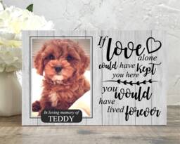 Dog Memorial Gift, Memorial, Pet Frame, Plaque, Photo Picture Cat - thumbnail 1