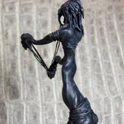 Mixed Media Sculpture - Parca Maurtia By Lionel Le Jeune, Unique Work - thumbnail 3
