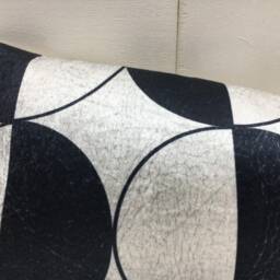 Handwoven Silk Blend Lumbar Pillow Cover, Modern Geometric Cushion - 10x24 - thumbnail 3