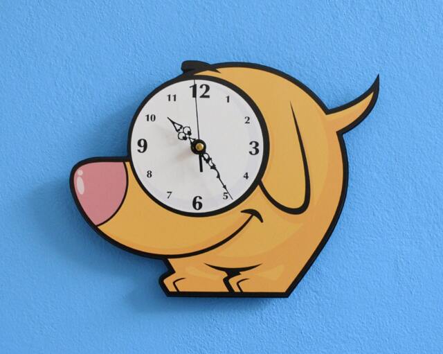 Cute Doggy Cartoon - Wall Clock