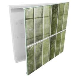 Green Tiles Key Cabinet For Home, Box Modern Backgrounds & Patterns, Lovers Of Interiors - thumbnail 2