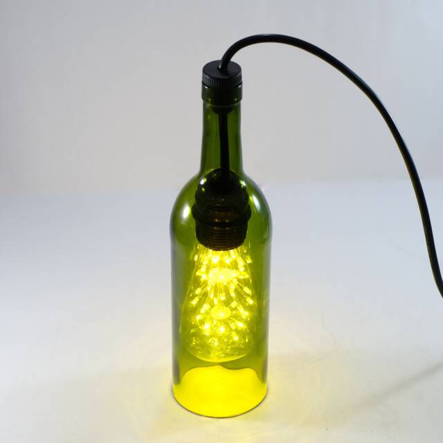 Wine Bottle Pendant Lamp Light With Fixtures - image 1