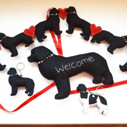 Newfoundland Decoration Newfie Gift For Lover Dog Decor Home Pet - thumbnail 2