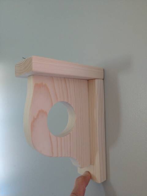 Shelf Supports With Rod Holder - image 1