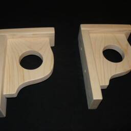 Shelf Supports With Rod Holder - thumbnail 2
