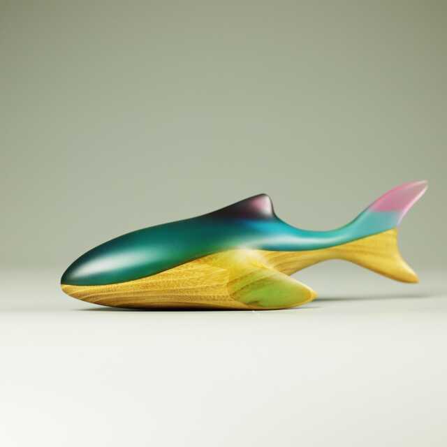 Duo Shark Sculpture - 13 - image 1