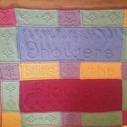 Showers To Flowers Crochet Afghan/Blanket PDF Pattern - thumbnail 2