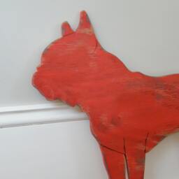 French Bulldog Sign Large Size Decor Oversized Frenchie Dog Wall Art Artwork - thumbnail 2