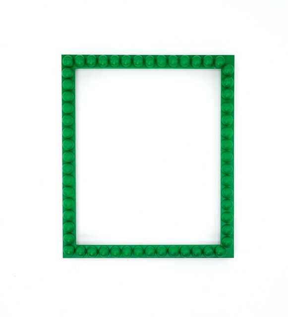 Green Bobbin Frame - Vibrant Wooden Picture in Multiple Sizes Or Custom Hand Made For Prints, Photos & Gifts - image 1
