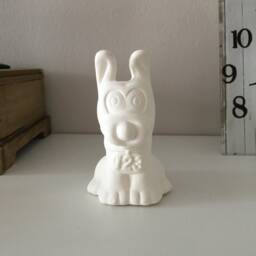 Ceramic Dog Miniature, Ready To Paint, Bisque, Small Figurines, Paintable Ceramics, Gift For Kids, Birthday Gift, Toys - thumbnail 1