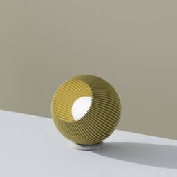 "Decorative Minimalist Eco-Design Table Lamp, ""Spot" - thumbnail 3