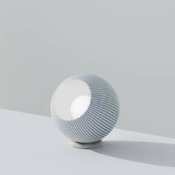 "Decorative Minimalist Eco-Design Table Lamp, ""Spot" - thumbnail 2