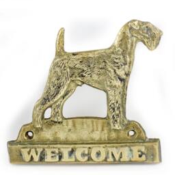 Airedale Terrier, Dog Welcome, Hanging Decoration, Limited Edition, Artdog - thumbnail 2
