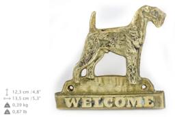 Airedale Terrier, Dog Welcome, Hanging Decoration, Limited Edition, Artdog - thumbnail 1
