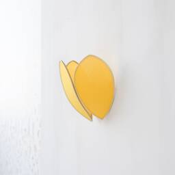 Mimosa & Gold Flower Wall Light - thumbnail 3