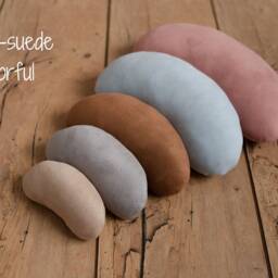 Newborn Filled Posing Beans 5Pcs, Contoured Pillows, Posing Beanbag Props, Baby Photo Prop - thumbnail 2