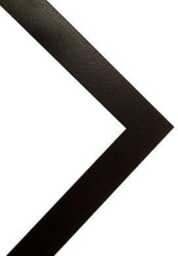Black Picture Frame With White Double Mount - thumbnail 2