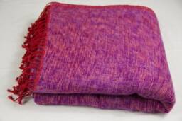 Handmade Yak Wool Blanket Throw Soft Warm Shawl, Nepal
