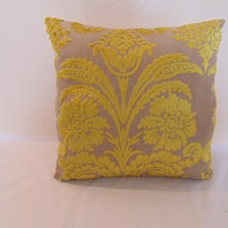 Designers Guild Velvet Fabric Cushion Cover/Ombrione Moss - thumbnail 2