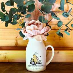 Personalised Bud Vase, Winnie The Pooh, Pooh Bear & Piglet, Gift For Her, Mothers Day - thumbnail 3
