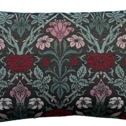 William Morris Royal Garden Rose Woven Cushion Cover - thumbnail 3
