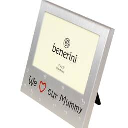 "Personalised "" We Love Our Mummy Photo Picture Frame - 5 X 3.5" - thumbnail 3