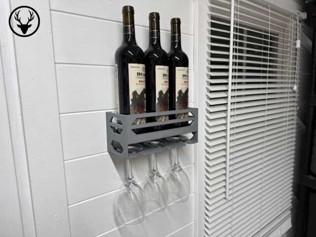 Wall Hanging Wine Rack - image 1