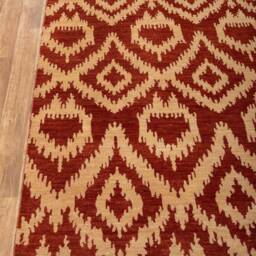 9x12 Rug Large Handmade Wool Woven By Women Artisans....rug #685 - 275x365 cms - thumbnail 2