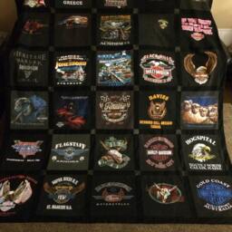 T-Shirt Memorial/Memory Queen Size Blanket - thumbnail 3