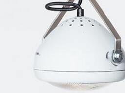 No.5 Vintage Headlight in White - Hanging Lamp Spotlight Industrial Lighting - thumbnail 3