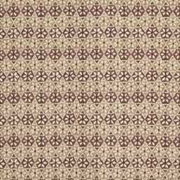 Handmade Lampshade Earthy Brown Diamond Floral Geometric Fabric Drum, Retro Boho Light Shade For Table/Floor Lamp Or Ceiling Pendant - thumbnail 3