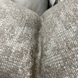 Savary Linen - Sanderson Fabric Beige Cream Sand Decorative Durable Cushion Cover, Throw Pillow Cover For Sofa Or Chair Double Sided - thumbnail 3