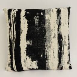 Clarke & - Bw1038 Black/White Stunning Modern Cushion Cover Throw Pillow Designer Home Decor - thumbnail 2