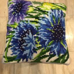 Cross Stitch Pillow - thumbnail 2