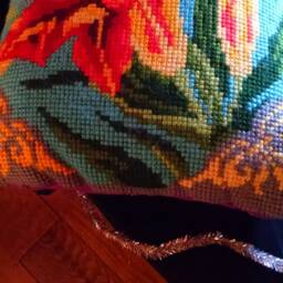 Cross Stitch Pillow - thumbnail 3