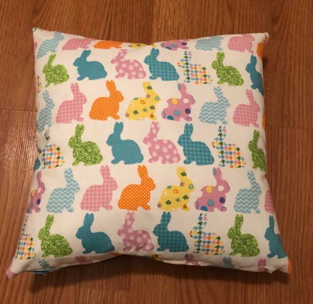 Easter Bunny Pillow Cover - image 1