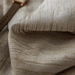Nadia Linen Sheer Curtain, Natural Custom Curtain Panel, Drapes, Livingroom Door Extra Long 1Pc - thumbnail 2