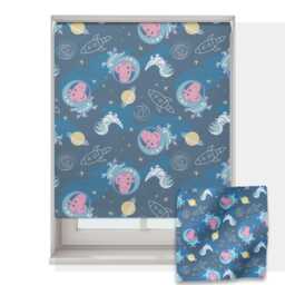Peppa Pig Roller Blind - George in Space Blackout For Kids, Made To Measure Children's Window - thumbnail 1