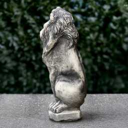 Large Lion Sculpture Concrete Guardian Statue Outdoor Animal Figurine Cement Wildlife Decoration Garden Ornament Front Door Art Gift - thumbnail 4