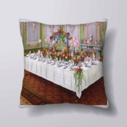 Mrs Beeton Book Of Household Management - Customizeable Personlized -Cushion Cover Case Or Stuffed With Insert - thumbnail 1