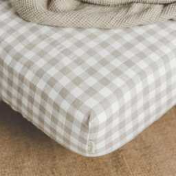 Soft Natural Linen Fitted Sheet For Deep Sleep Comfort - Breathable, Hypoallergenic Bedding Minimalist Bedrooms & Cozy Homes - thumbnail 4