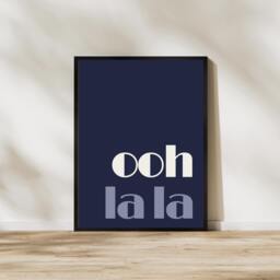 Ooh La French Quote Art Print - thumbnail 3