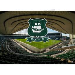 Plymouth Argyle Fc Stadium Poster - Officially Licensed Product Sizes A4/A3 A2 - thumbnail 1