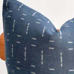 Indigo Neutral Natural Color & Fiber Pillow Cover - thumbnail 3